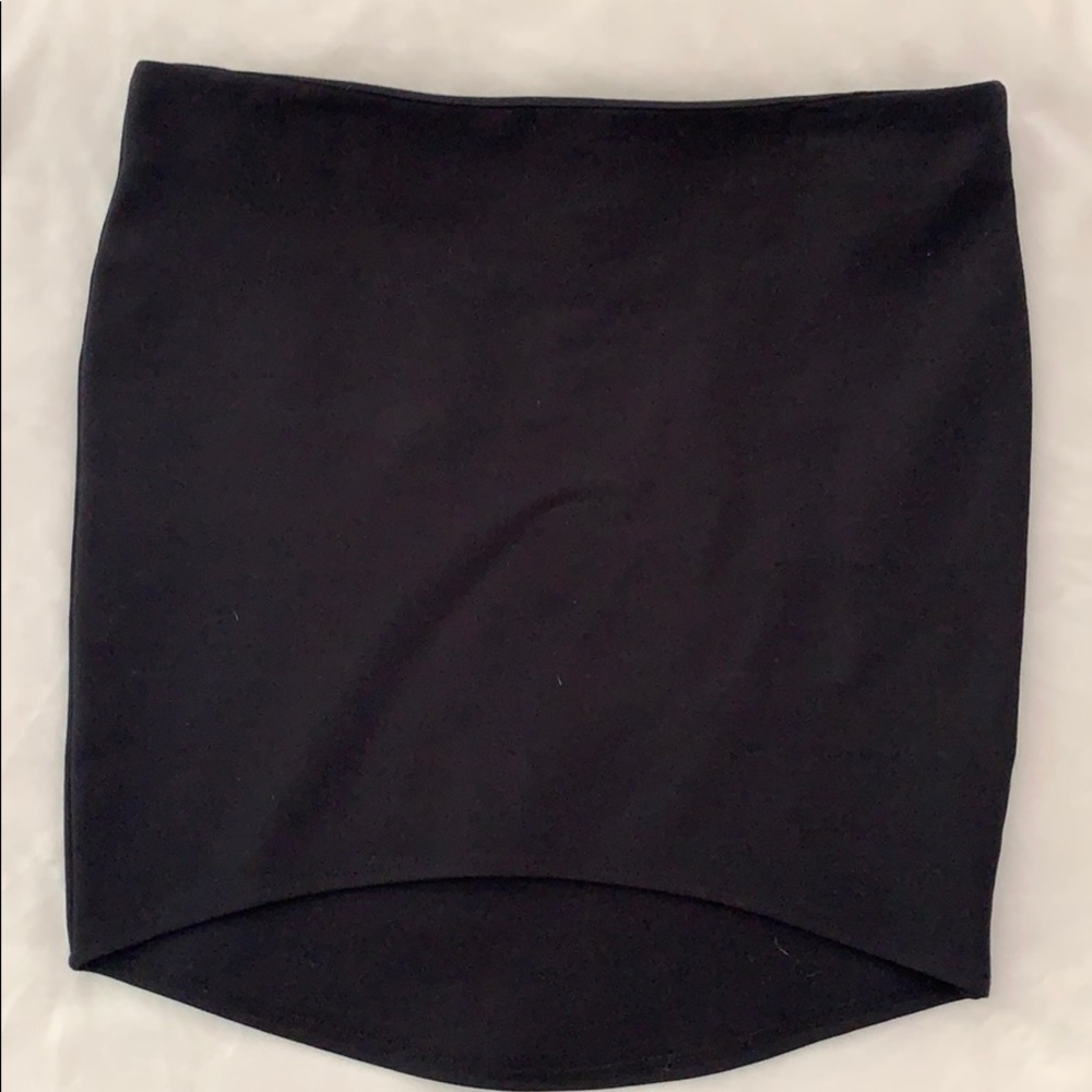 Black HiLo Skirt